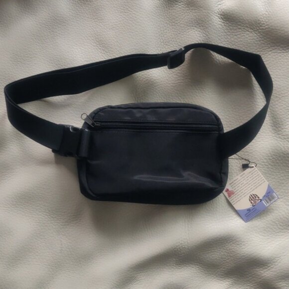 Belt Bag with 'Paw' embroidered design by Jason Peters, Salish - Picture 2 of 4